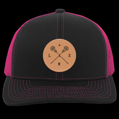 Lacrosse Trucker Snapback Patch Hat