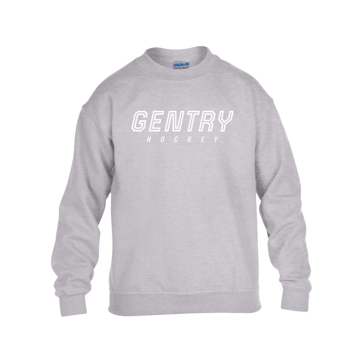 Gentry Academy Outline Youth Heavy Blend Fleece Crew