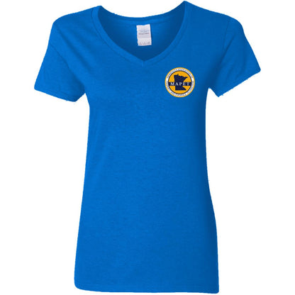 MAPET Women's V-Neck Tee