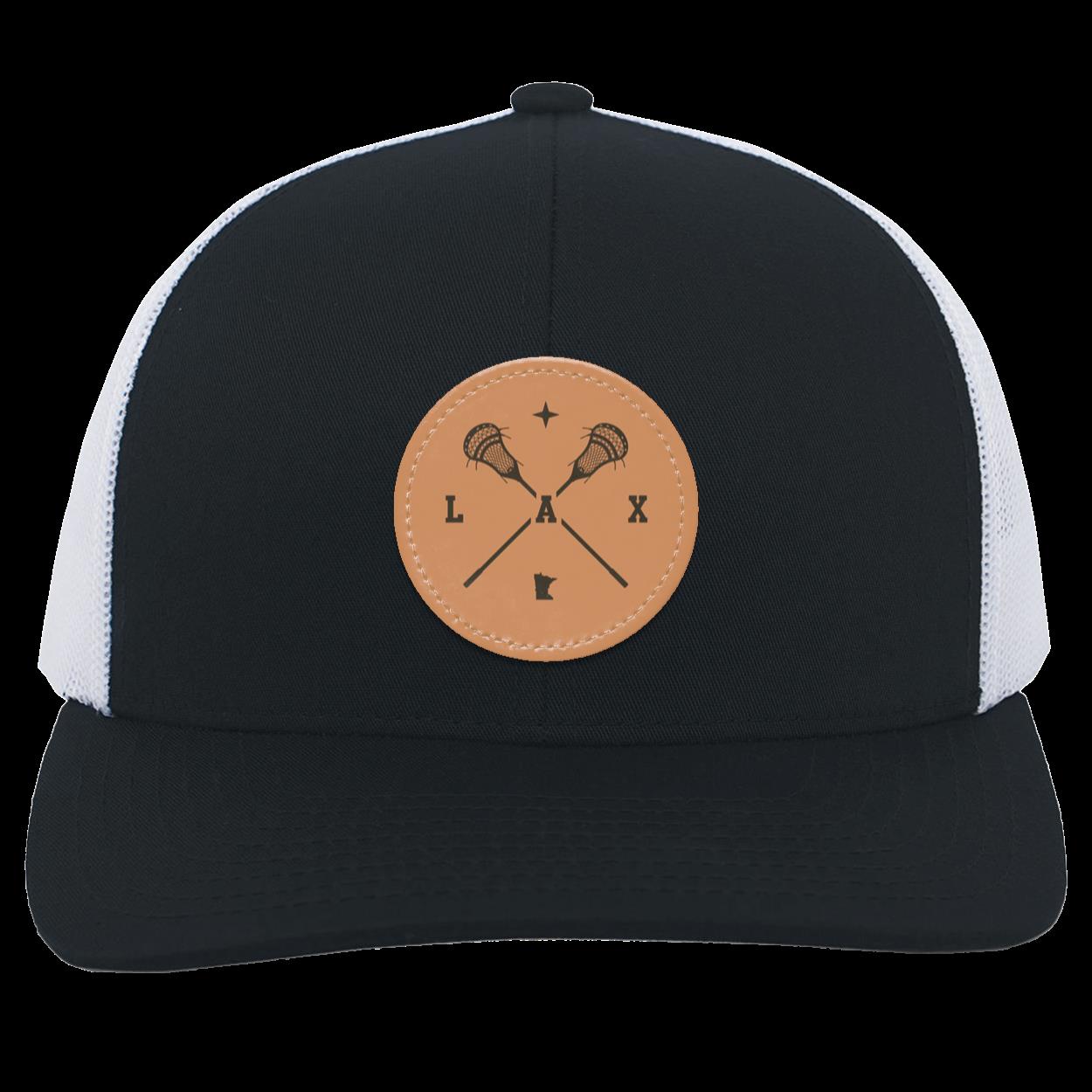 Lacrosse Trucker Snapback Patch Hat