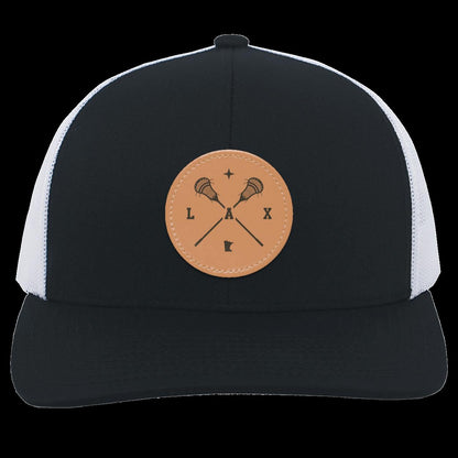 Lacrosse Trucker Snapback Patch Hat