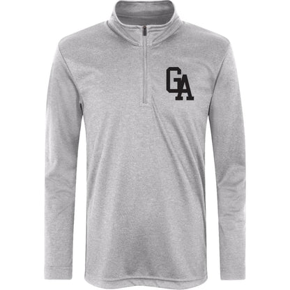 Gentry Academy GA Youth Heather Quarter Zip