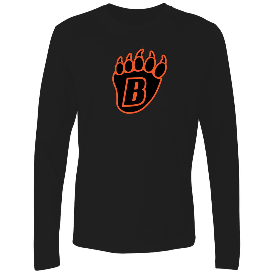 White Bear Lake Hockey Blackout Men's Premium Long Sleeve Tee