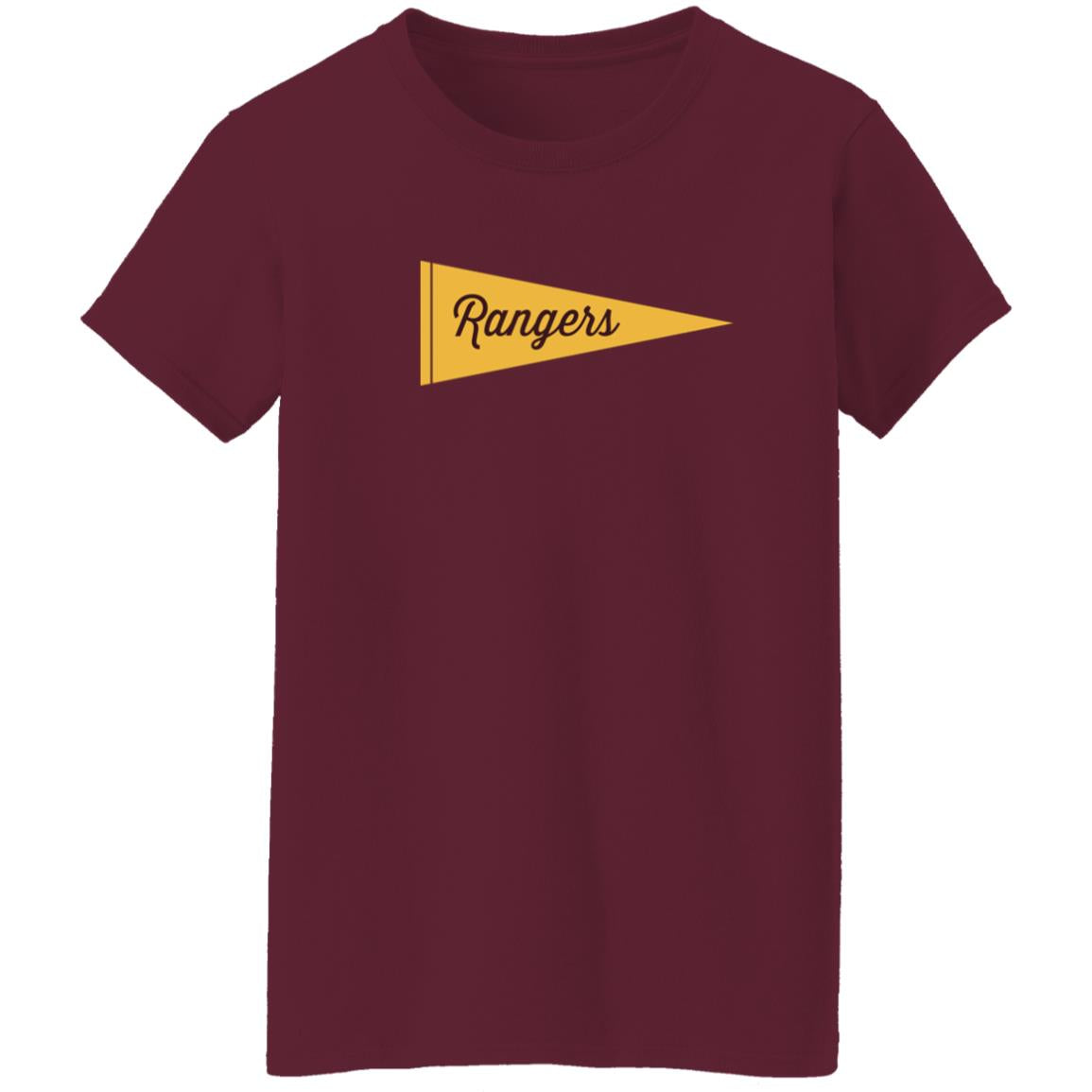 Forest Lake Hockey Pennant Women's Cotton Tee