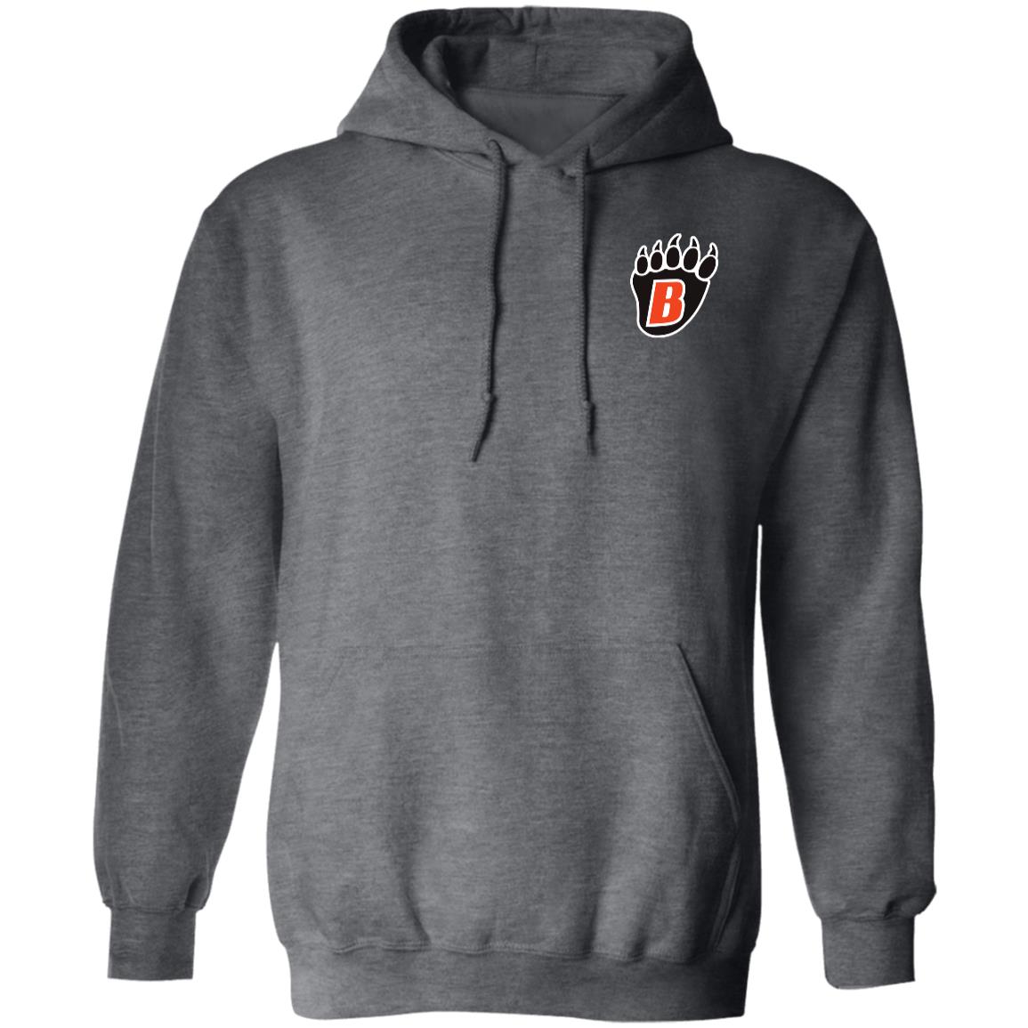 White Bear Lake Bear Paw Pullover Hoodie