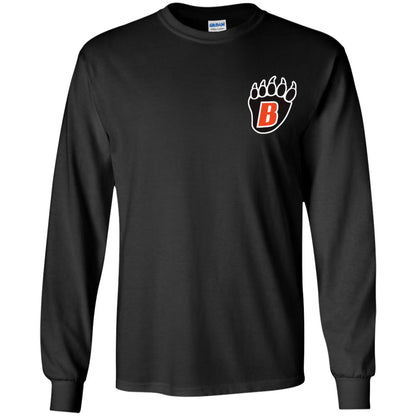 White Bear Lake Bear Paw Youth Long Sleeve Tee