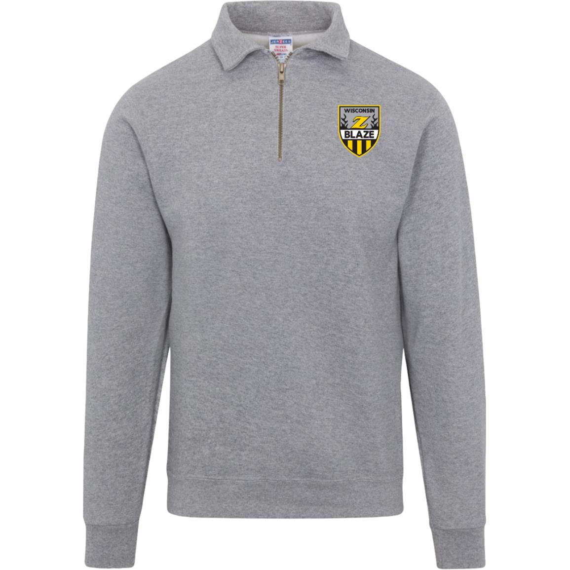 WI Blaze Hockey Men's Fleece Quarter Zip Pullover