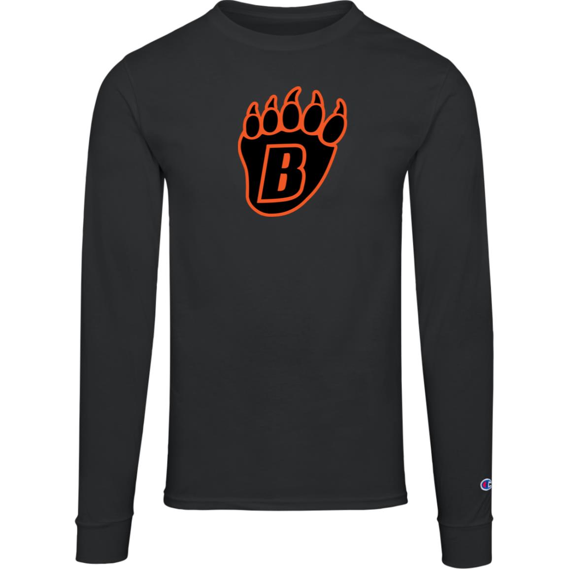 White Bear Lake Hockey Blackout Men's Champion Long Sleeve Tee