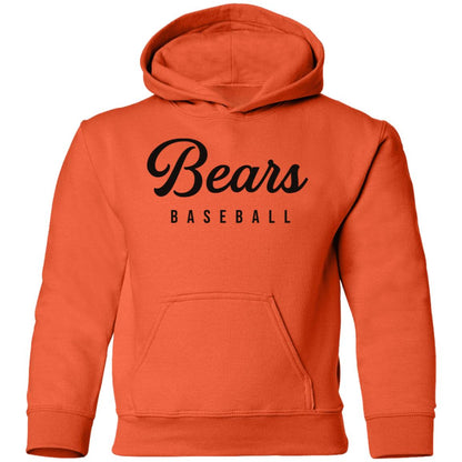 WBLHSB Vintage Bears Baseball Youth Pullover Hoodie