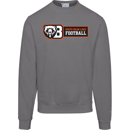 White Bear Lake Football Champion Men's Powerblend Crewneck Sweatshirt