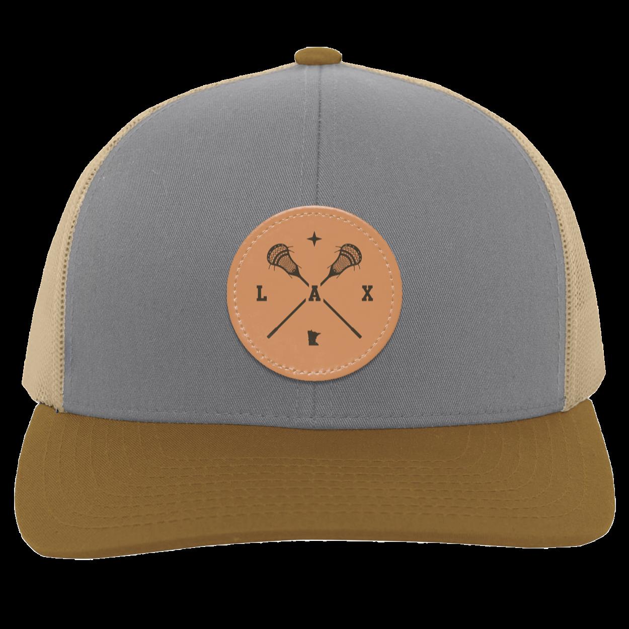 Lacrosse Trucker Snapback Patch Hat