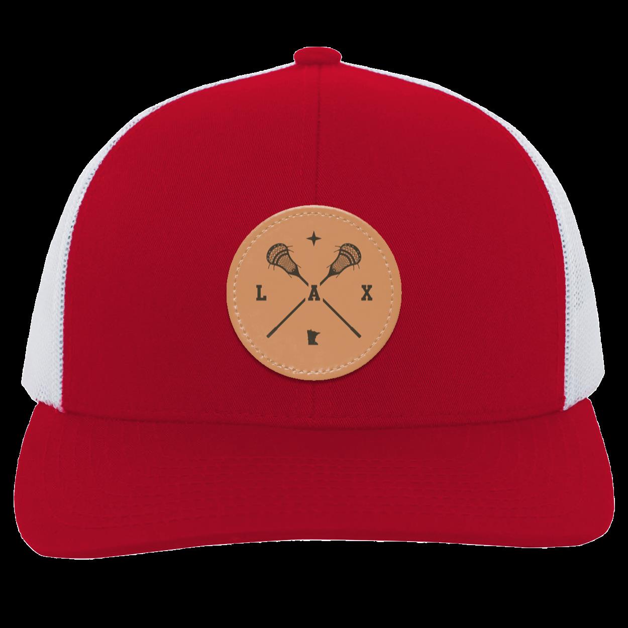 Lacrosse Trucker Snapback Patch Hat