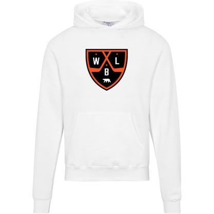 White Bear Lake Hockey Shield Men's Champion Powerblend Hoodie