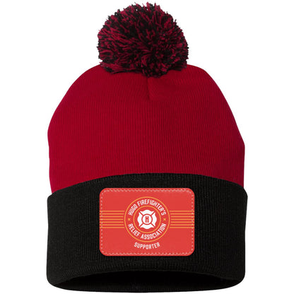 HRFA Supporter Pom Pom Knit Patch Cap