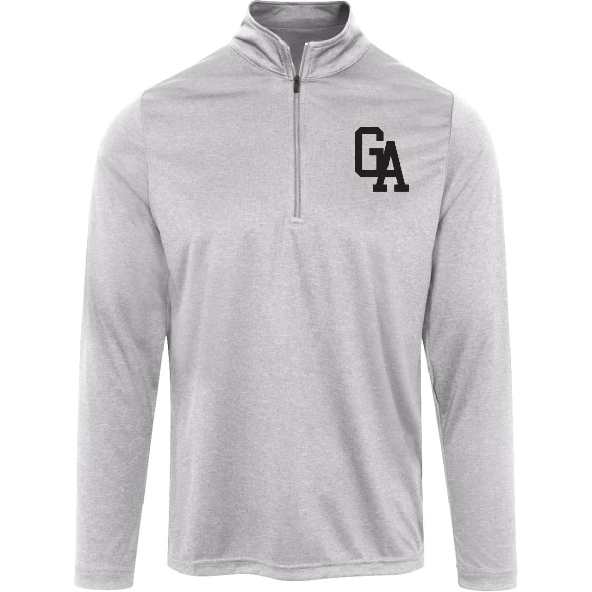 Gentry Academy GA Men's Heather Quarter Zip