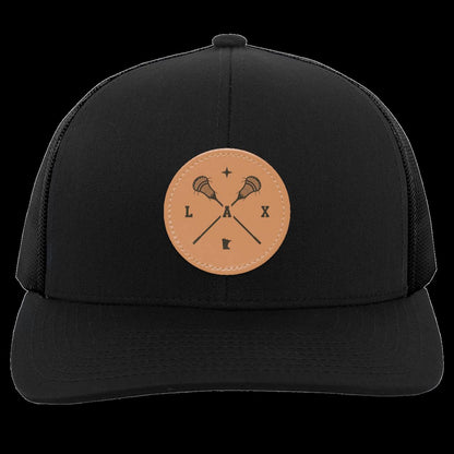 Lacrosse Trucker Snapback Patch Hat