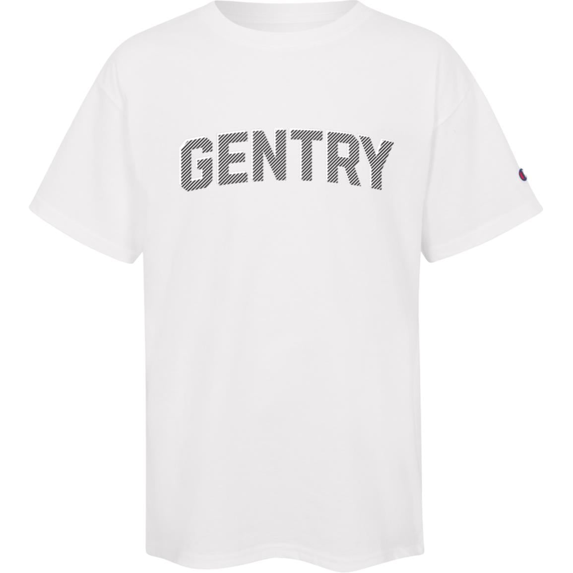 Gentry Academy Crosshatch Champion Youth Short Sleeve Tee