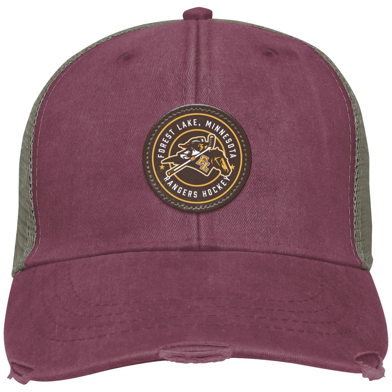 Forest Lake Hockey Female Ranger Distressed Trucker Patch Hat