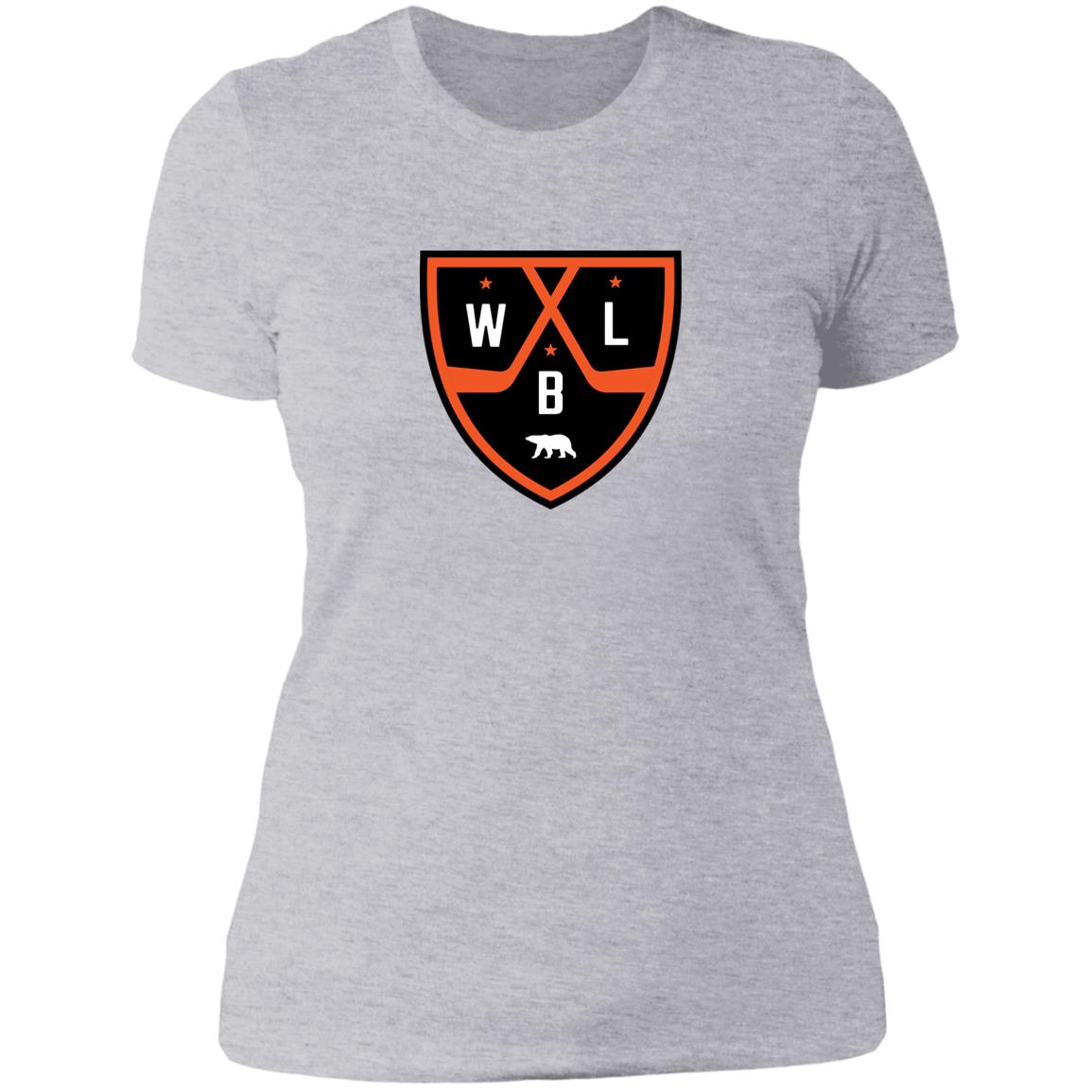 White Bear Lake Hockey Shield Women's Jersey Tee XS-3XL