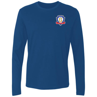 Gentry Academy Shield Men's Premium Long Sleeve Tee