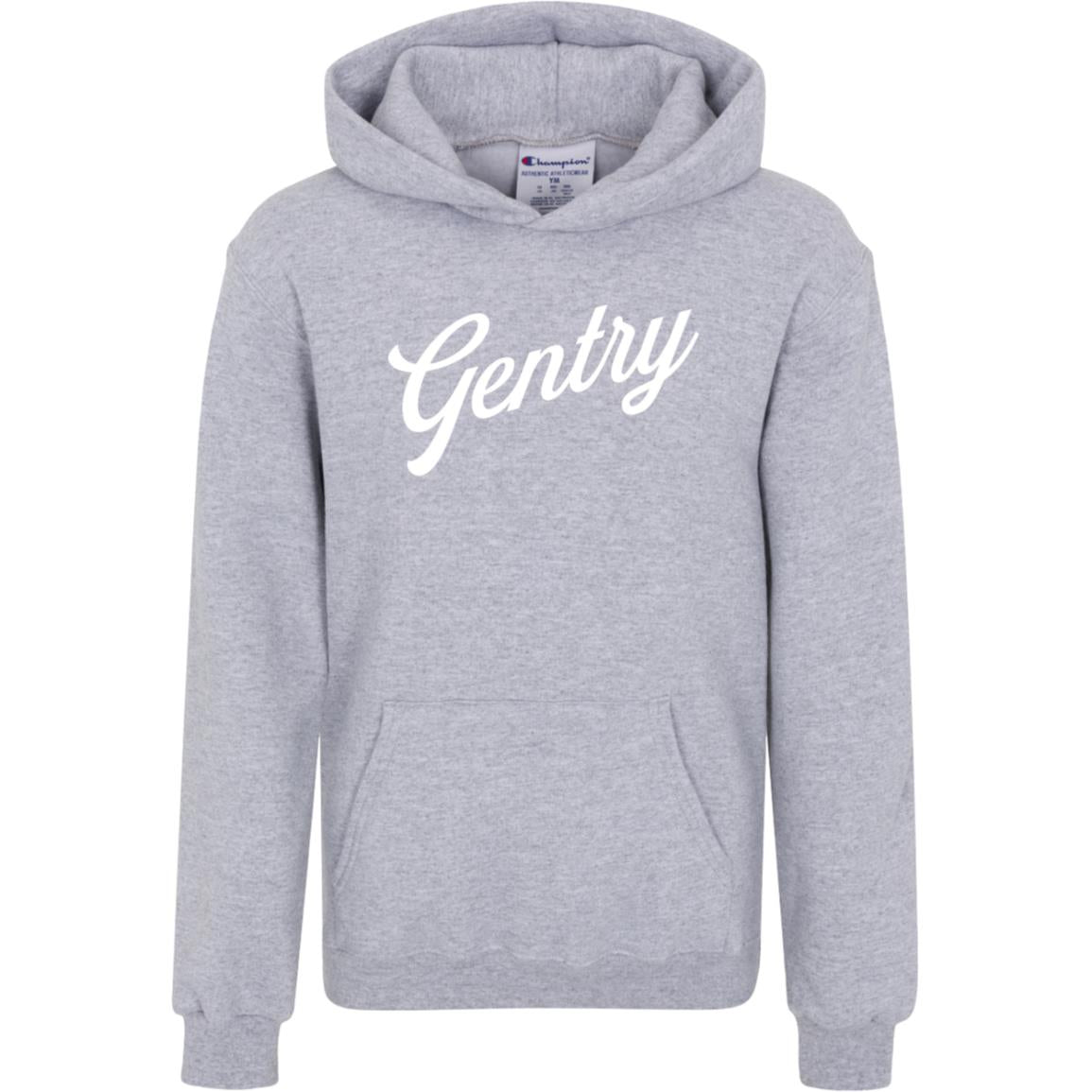 Gentry Academy Script Youth Champion Powerblend Hoodie