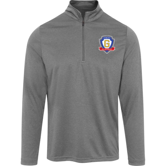 Gentry Academy Men's Heather Quarter Zip