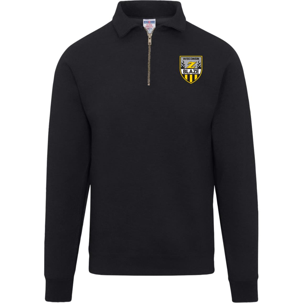 WI Blaze Hockey Men's Fleece Quarter Zip Pullover