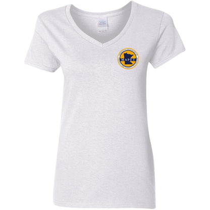 MAPET Women's V-Neck Tee