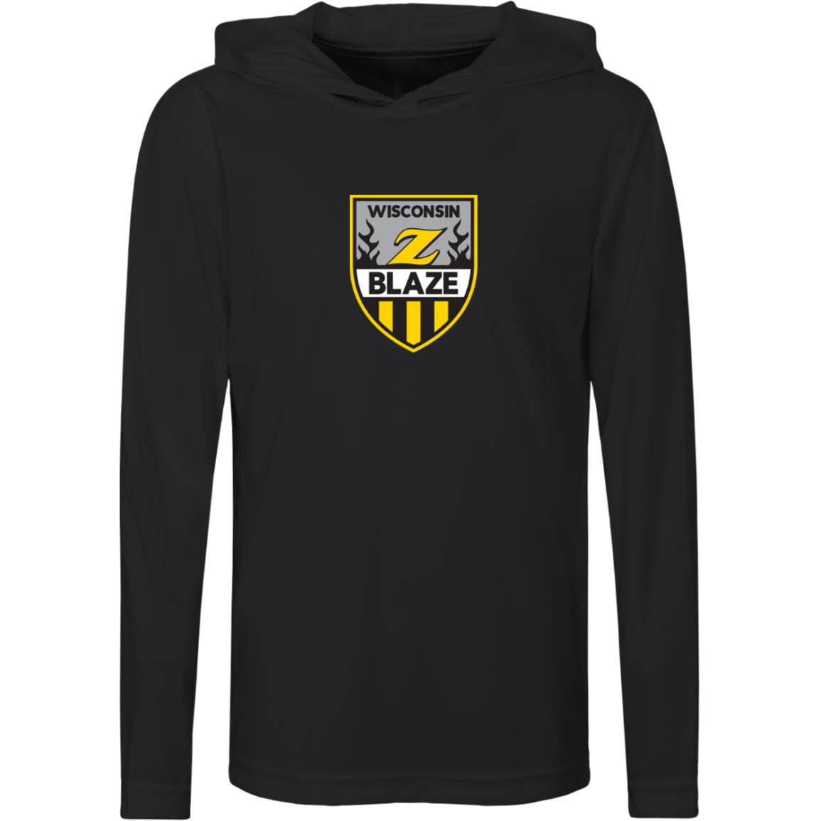 WI Blaze Hockey Youth Zone Hooded Tee