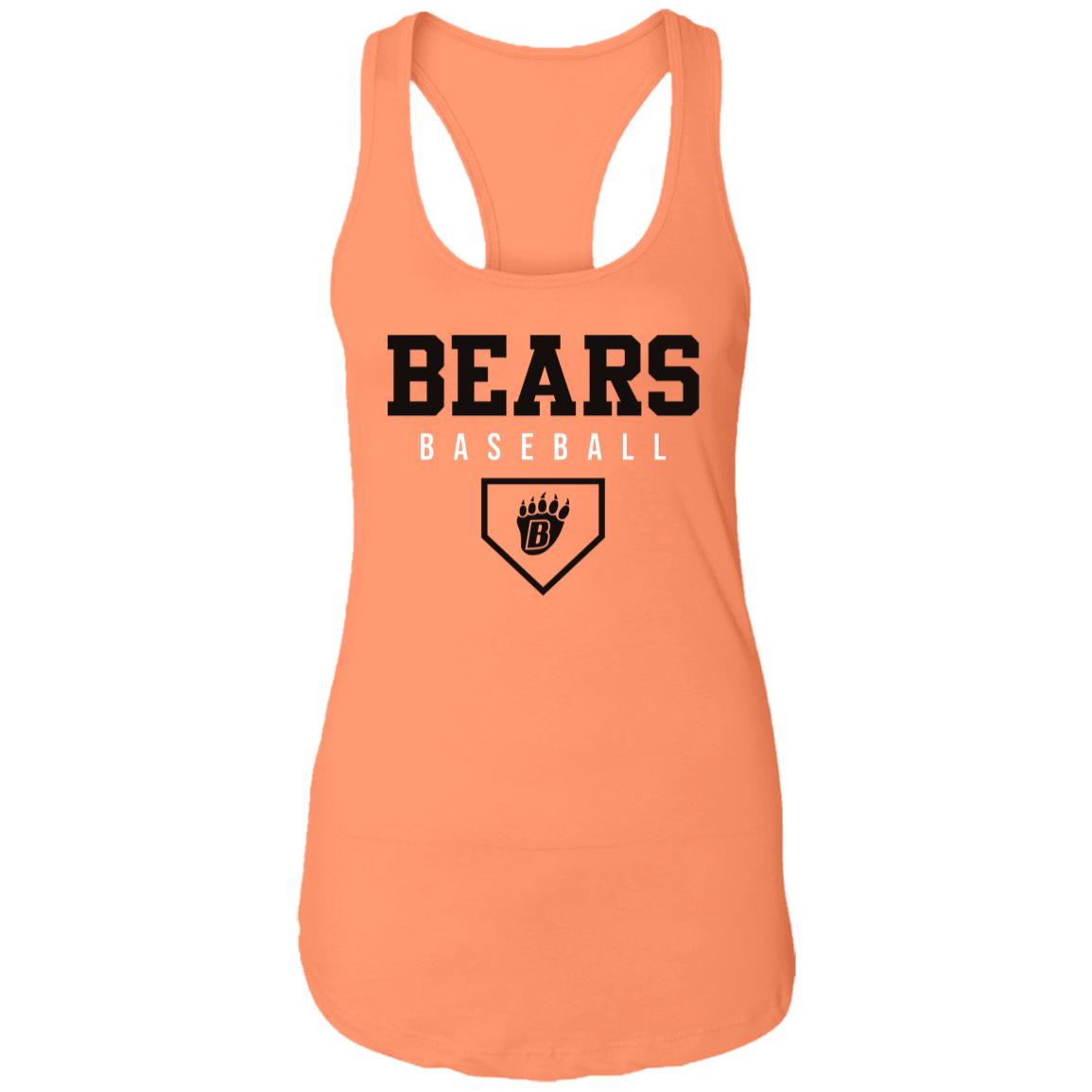 WBLHSB Bears Baseball Women's Ideal Racerback Tank