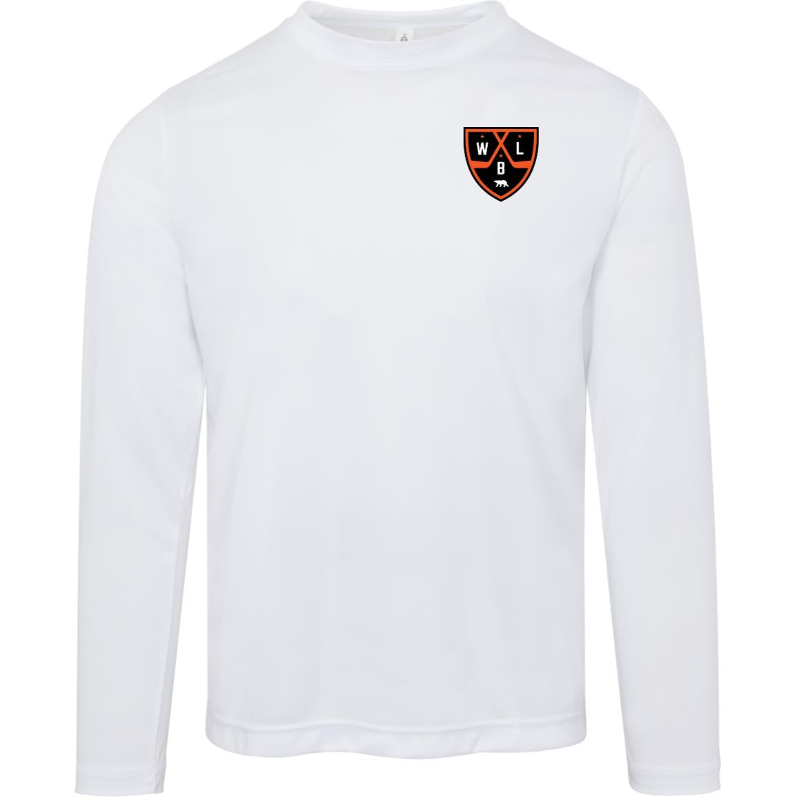 White Bear Lake Hockey Shield Men's Team Performance Long Sleeve Tee