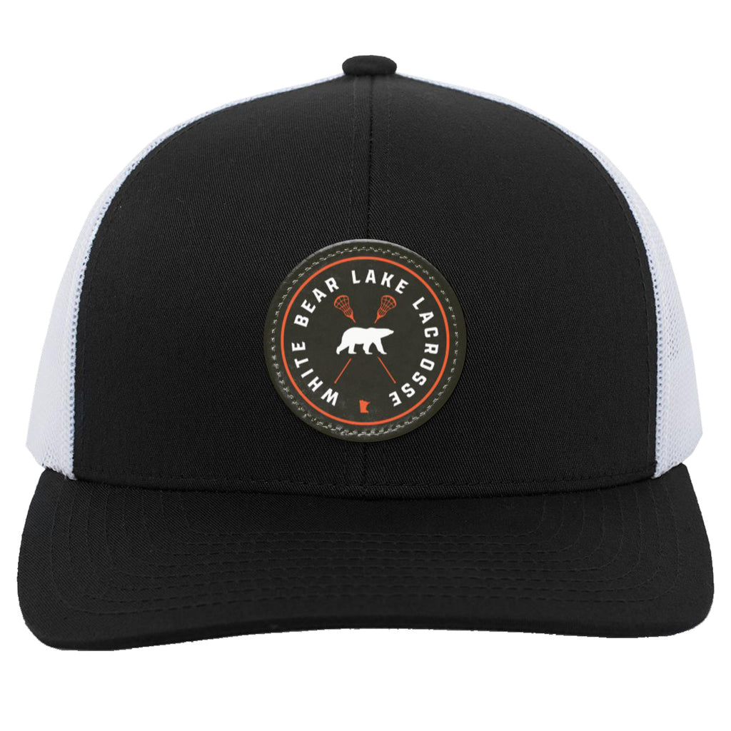 White Bear Lake Lacrosse Snapback Trucker Patch Hat