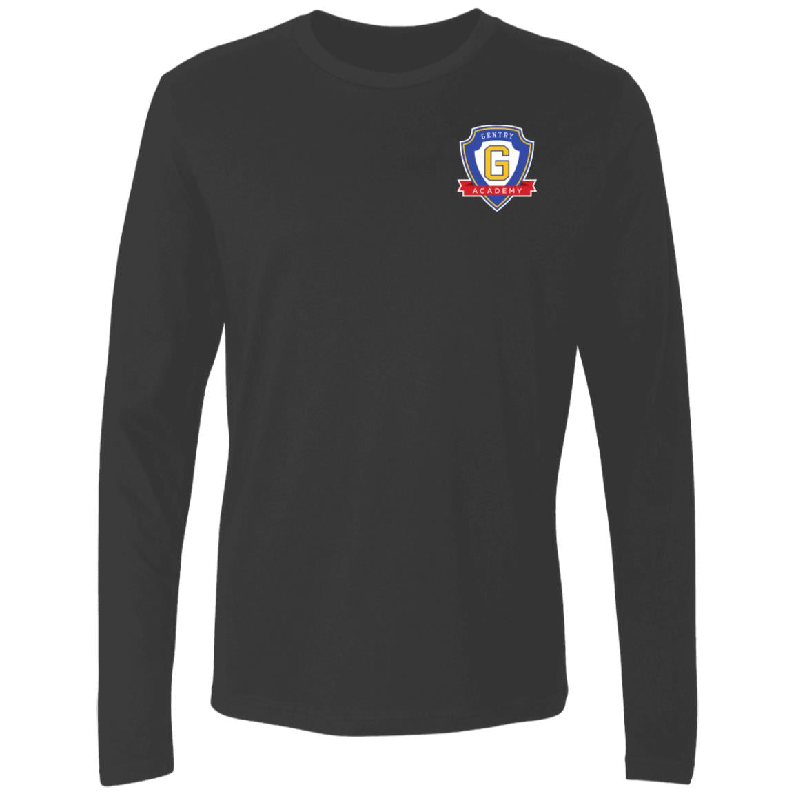 Gentry Academy Shield Men's Premium Long Sleeve Tee