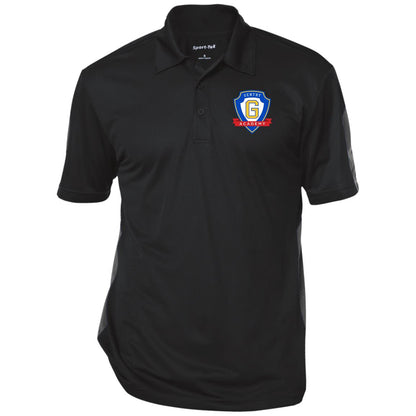 Gentry Shield Performance Textured Three-Button Polo
