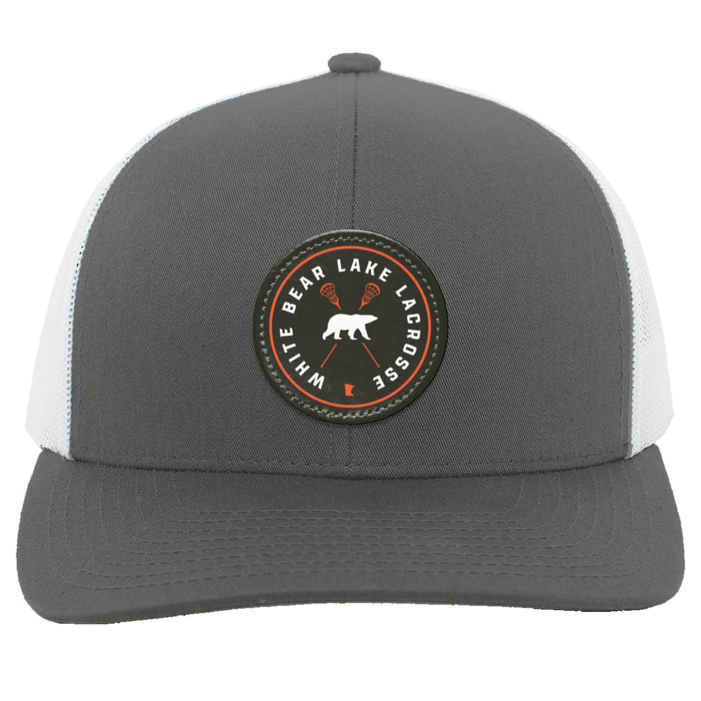 White Bear Lake Lacrosse Snapback Trucker Patch Hat