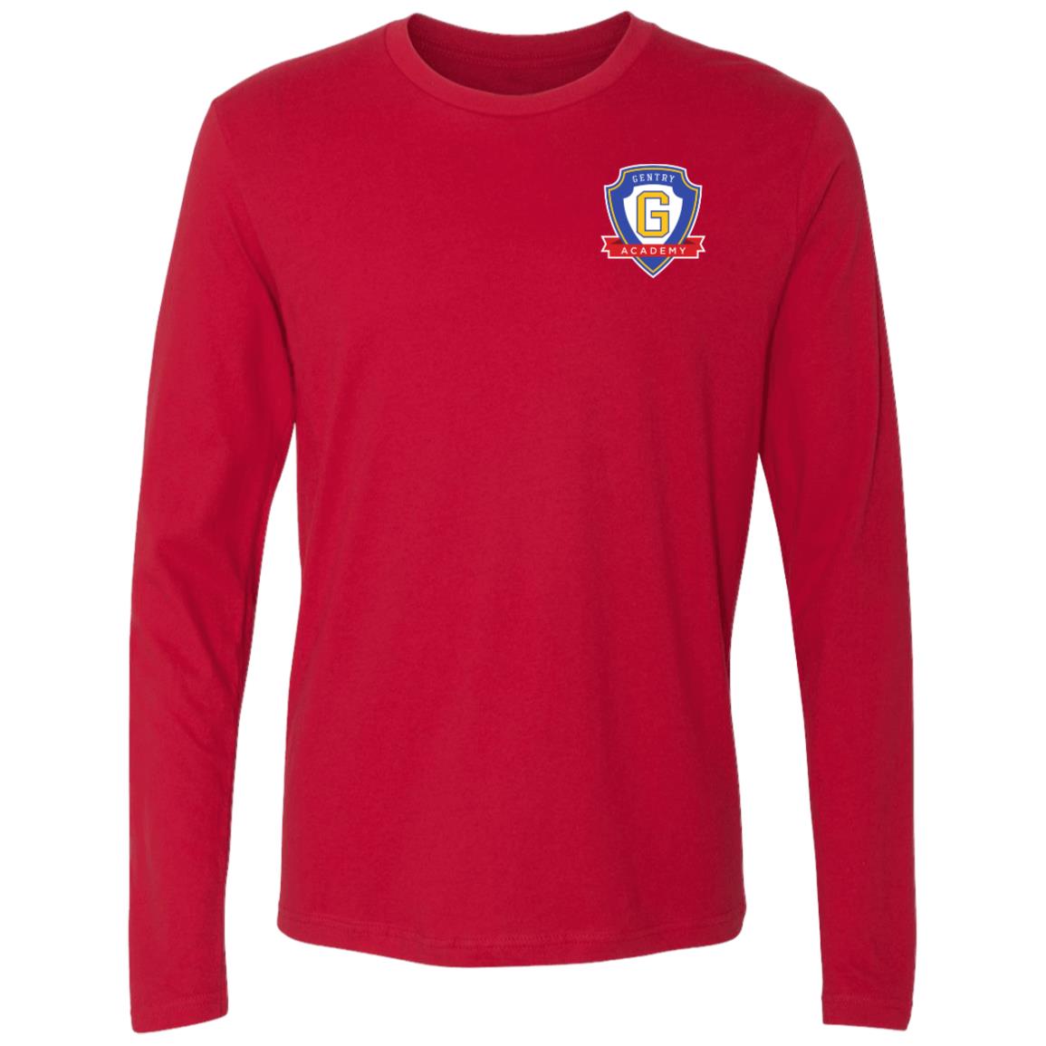 Gentry Academy Shield Men's Premium Long Sleeve Tee