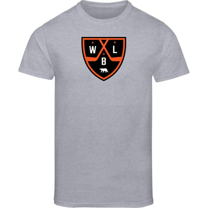 White Bear Lake Hockey Shield Champion Adult Short Sleeve Tee