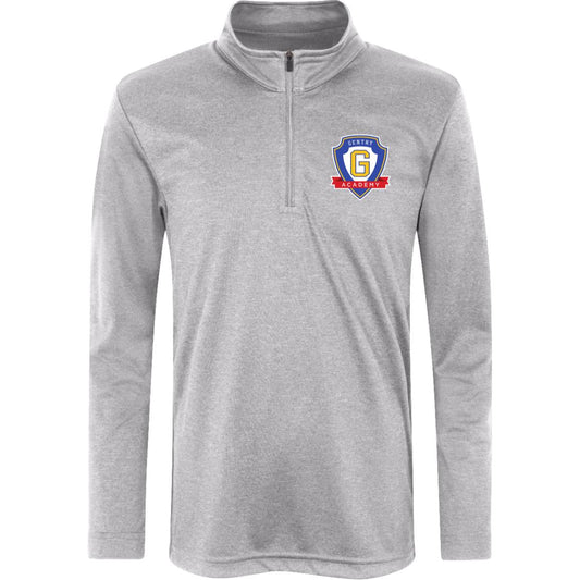 Gentry Academy Youth Heather Quarter Zip