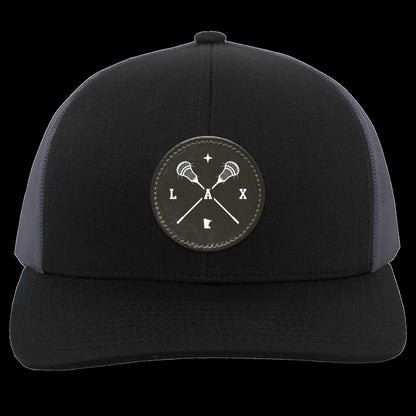 Lacrosse Trucker Snapback Patch Hat