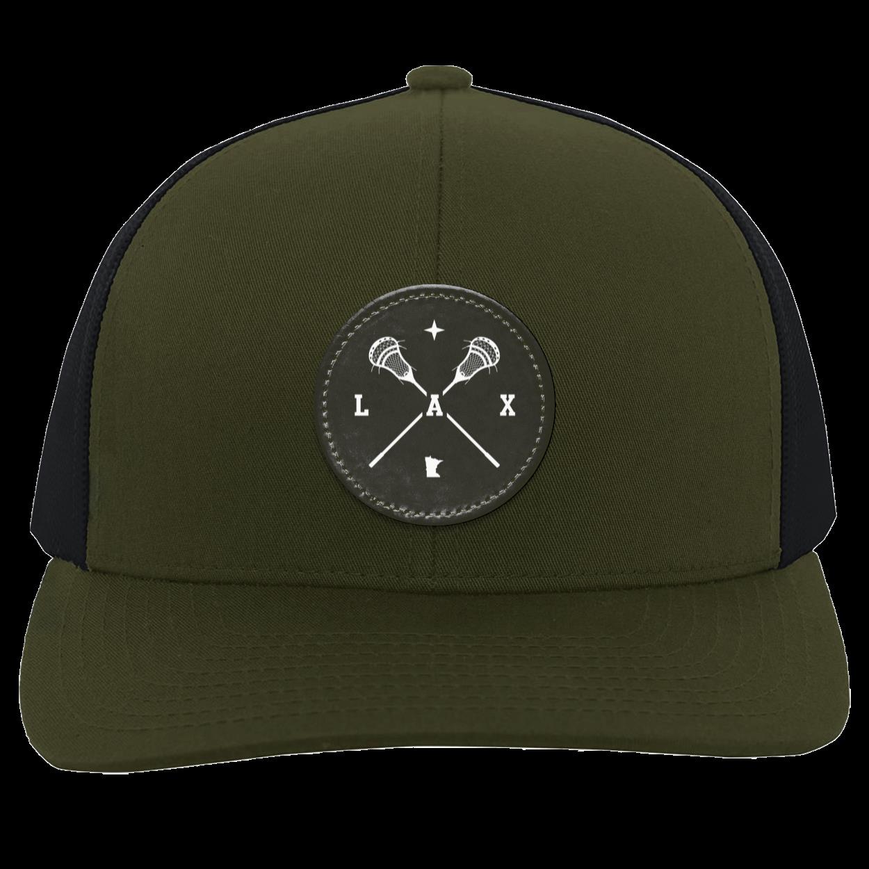 Lacrosse Trucker Snapback Patch Hat