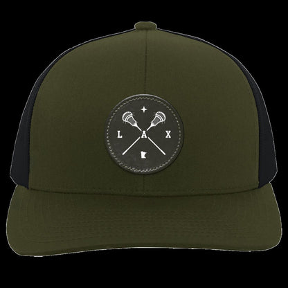 Lacrosse Trucker Snapback Patch Hat