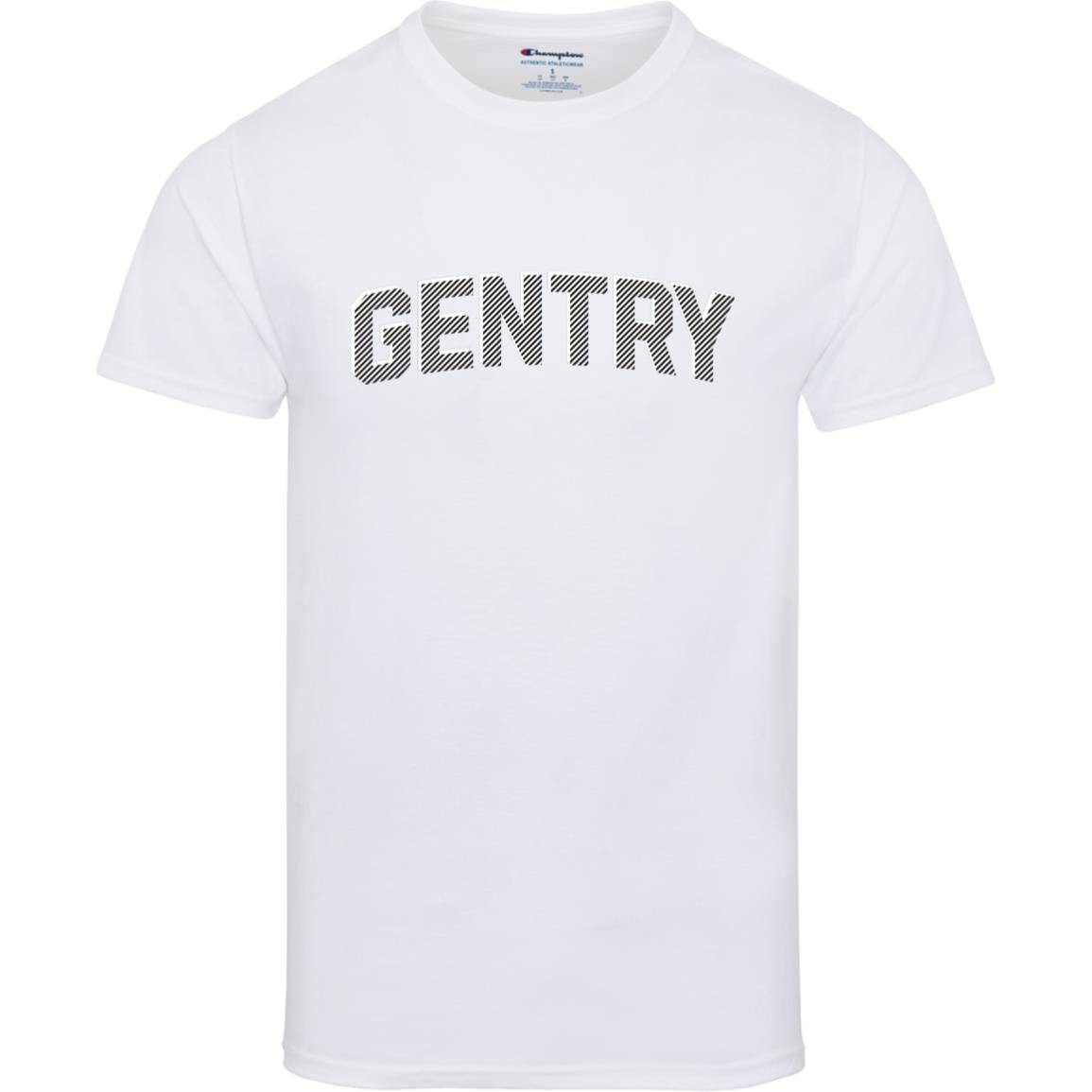 Gentry Academy Crosshatch Champion Adult Tee