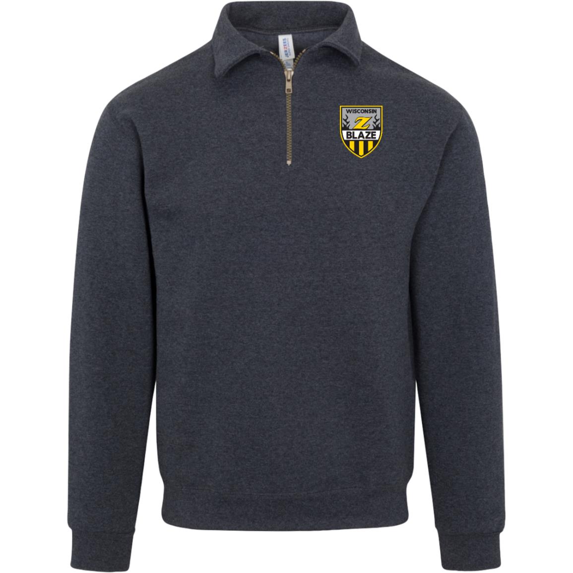 WI Blaze Hockey Men's Fleece Quarter Zip Pullover