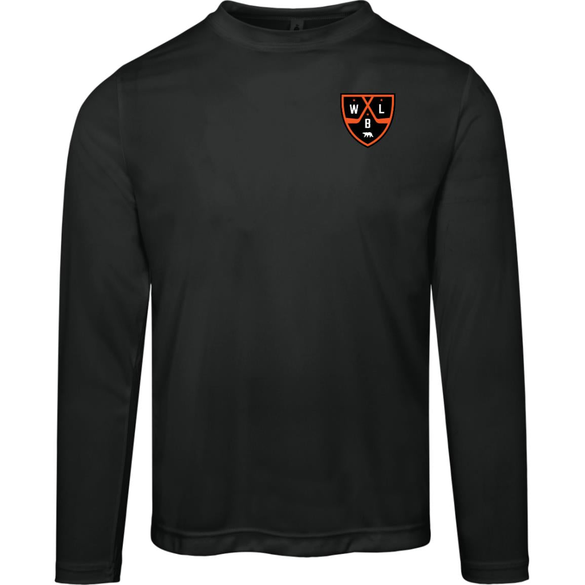 White Bear Lake Hockey Shield Men's Team Performance Long Sleeve Tee