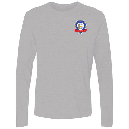 Gentry Academy Shield Men's Premium Long Sleeve Tee