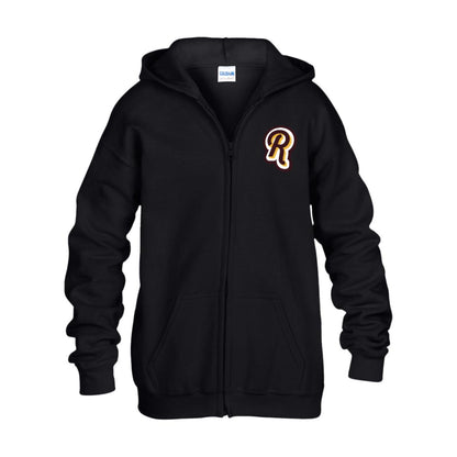 Forest Lake Hockey Gildan Youth Heavy Blend Full Zip Hoodie