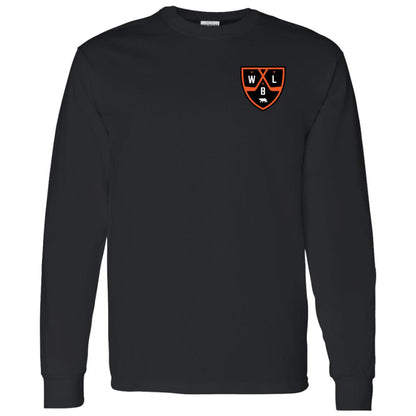 White Bear Lake Hockey Shield Cotton Long Sleeve Tee