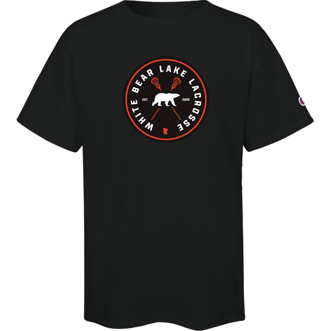 White Bear Lake Lacrosse Champion Youth Short Sleeve Tee