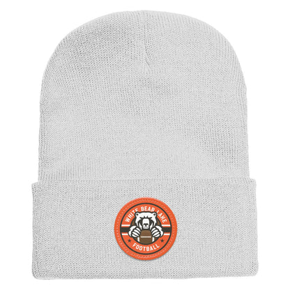 White Bear Lake Football Adult Cuffed Knit Beanie