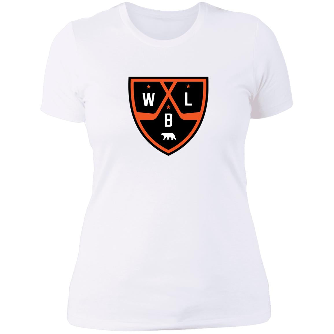 White Bear Lake Hockey Shield Women's Jersey Tee XS-3XL